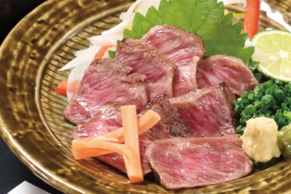 和牛の炭火たたき